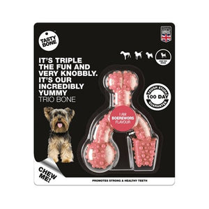 Tasty Bone Chew Toy - Made to Last at Least 100 Days
