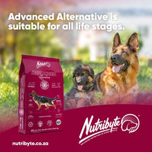Load image into Gallery viewer, Nutribyte Advanced Alternatives Dog Food 4kg, 8kg & 15kg - DISCONTINUED