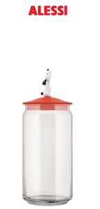 ALESSI LULA Pet Food (Glass) Container - Height 27cm