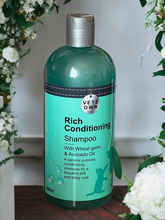Load image into Gallery viewer, Vets Own Dog & Cat Shampoo - Rich Conditioning Shampoo, Skin Soothing Shampoo, Super Sensitive or Zen Calming