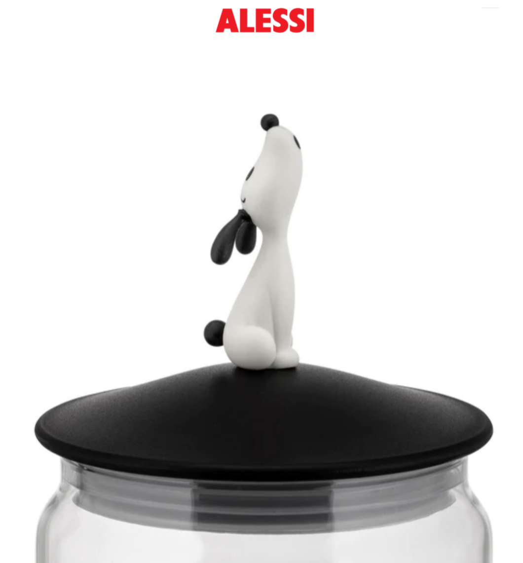 ALESSI LULA Pet Food (Glass) Container - Height 27cm