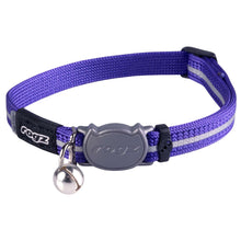 Load image into Gallery viewer, ROGZ Alley Cat SAFETY RELEASE Collar and ROGZ Alley Cat H-Harness with a Lead - Small & X-Small