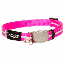 Load image into Gallery viewer, ROGZ Alley Cat SAFETY RELEASE Collar and ROGZ Alley Cat H-Harness with a Lead - Small & X-Small