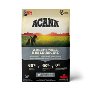 ACANA ADULT DOG RECIPE - Small Breed Recipe for 1 yr and older