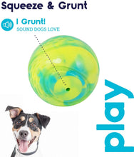 Load image into Gallery viewer, Grunt n Punt Tennis Ball - Green or Pink
