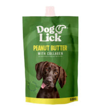 Load image into Gallery viewer, Dog Lick Peanut Butter with Collagen