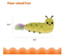 Load image into Gallery viewer, Wiggle Worm (Padded Plush) Electronic Cat Toy (14cmx21cm)