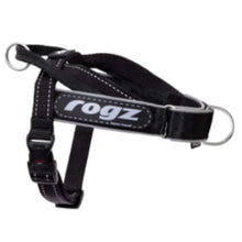 Load image into Gallery viewer, NEW PRODUCT: ROGZ Utility LetzGo Personalised Harness - Medium - Badge Choices: "Always Hungry", "Anxious", "Best Friend", "Bodyguard", "Bok Supporter", "Friendly", "Give Me Space", "In Training", "Do Not Pat", "Working Dog"