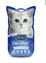 Load image into Gallery viewer, KIT CAT Purr Puree Plus+ Cat Treats - Single Sachet - 60g