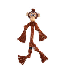 Load image into Gallery viewer, Rogz Scrubz Safari Dental Rope Toy - 44cm