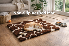 Load image into Gallery viewer, Petlife Vetbed Non-Slip Mat Pet Bed - Giraffe Print