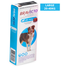 Load image into Gallery viewer, Bravecto Chewable Tab Flea Treatment for Small, Medium, Large & X-Large Dogs