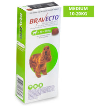 Load image into Gallery viewer, Bravecto Chewable Tab Flea Treatment for Small, Medium, Large & X-Large Dogs