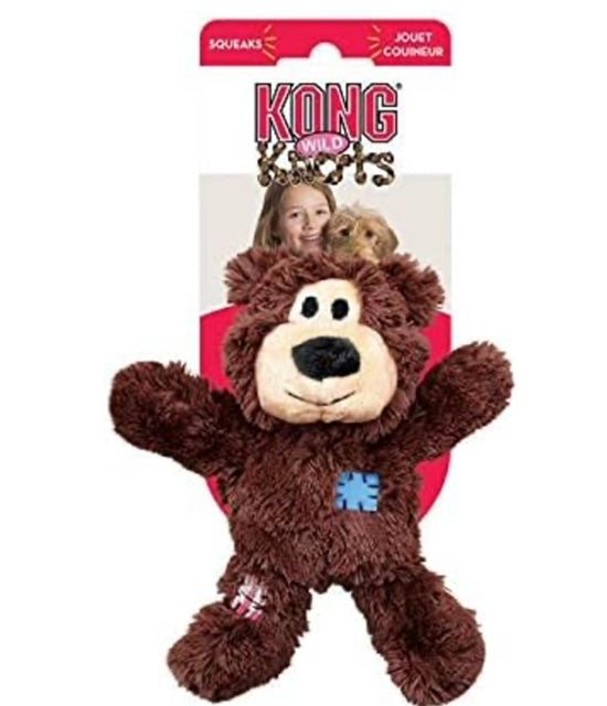 Kong Wild Knots Bear - Assorted Colours and Sizes