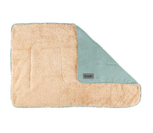 Load image into Gallery viewer, SCRUFFS Snuggle Reversible Pet Blanket: Sage Green - 100cm x 75cm (+comfort Bear)
