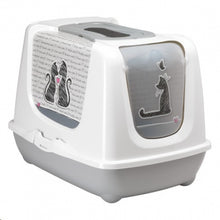 Load image into Gallery viewer, BACK IN STOCK! Trendy Cat Enclosed Litter Tray - 50cm x 39cm x 38.9cm
