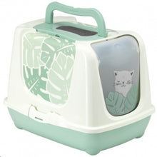 Load image into Gallery viewer, BACK IN STOCK! Trendy Cat Enclosed Litter Tray - 50cm x 39cm x 38.9cm
