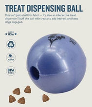Load image into Gallery viewer, NEW! Petstages Planet Dog Ball - Treat Dispensing