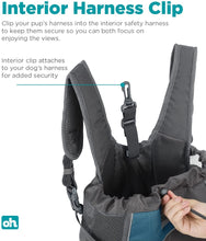 Load image into Gallery viewer, PupPak Front Dog Carrier - Grey Small, Grey Medium, Blue Medium