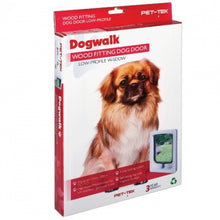 Load image into Gallery viewer, Pet Door - Glass Slimline Fitting (Size - Cat or small dog)