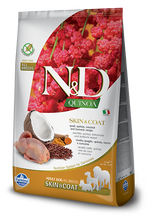 Load image into Gallery viewer, FARMINA N&D Quinoa Grain-Free Adult Dog Food for All Breeds: Skin and Coat Duck recipe