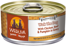 Load image into Gallery viewer, Weruva Canned Dog Food - 156g tin or 400g tin - Sold in Trays of 12 tins (Same flavour and size)