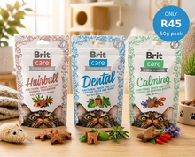 Load image into Gallery viewer, Brit Care Semi-Moist Dental Cat Snack - 50g