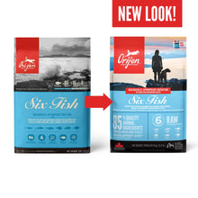 Load image into Gallery viewer, ORIJEN DOG FOOD: Six Fish Dog Food - Biologically Appropriate - 6kg or 11.4kg