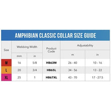 Load image into Gallery viewer, ROGZ Dog Amphibian Classic Collar - Medium, Large, X-Large