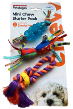 Load image into Gallery viewer, Mini Chewit Starter Pack of 3 Chew Toys (for Small Dogs & Puppies)