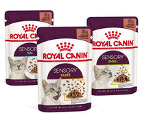 Load image into Gallery viewer, Royal Canin FHN Sensory Wet Food Pouches Variety Box