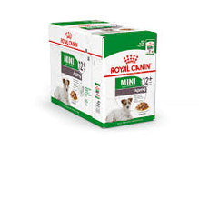 Load image into Gallery viewer, ROYAL CANIN Mini Ageing 12+ yrs Adult Wet Food Pouches - 12 x 85g