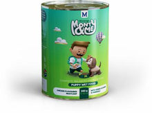 Load image into Gallery viewer, Monty & Me:Meatloaf Wet Puppy Food Chicken - 12 x 385g