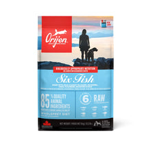 Load image into Gallery viewer, ORIJEN DOG FOOD: Six Fish Dog Food - Biologically Appropriate - 6kg or 11.4kg