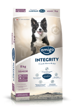Load image into Gallery viewer, Amigo Integrity Senior Dog Food 8kg or 20kg