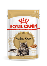 Load image into Gallery viewer, ROYAL CANIN Maine Coon Adult Wet Food Pouches 12 x 85g