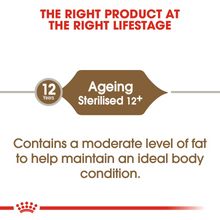 Load image into Gallery viewer, ROYAL CANIN® Sterilised Ageing 12+ Cat Food - 2kg