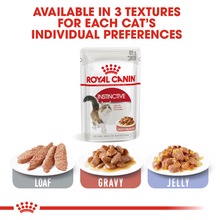 Load image into Gallery viewer, ROYAL CANIN Instinctive Wet Cat Food Pouches in Gravy