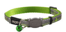 Load image into Gallery viewer, ROGZ NightCat Reflective SAFELOC Breakaway Cat Collar 11mm Small