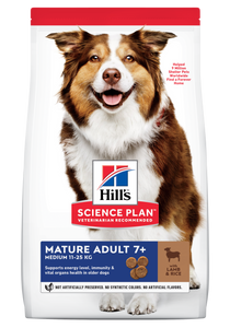 HILL'S SCIENCE PLAN Mature Adult Medium Dry Dog Food Lamb & Rice Flavour