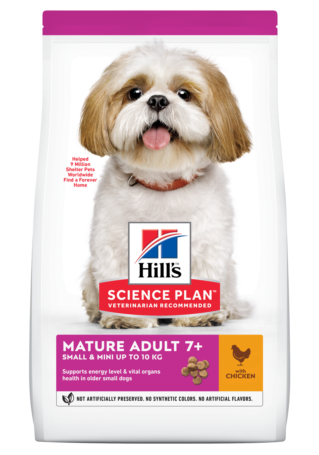 HILL'S SCIENCE PLAN Senior Vitality Small & Mini 7+ Dry Dog Food Chicken & Rice flavour