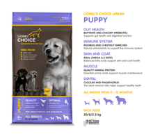 Load image into Gallery viewer, Lionel's Choice Puppy Dog Food