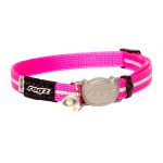 Load image into Gallery viewer, ROGZ AlleyCat Reflective Breakaway Safeloc Buckle Cat Collar 8mm width - X-Small

