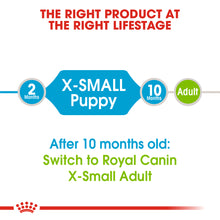 Load image into Gallery viewer, ROYAL CANIN X-Small Puppy Dog Food - 1.5kg