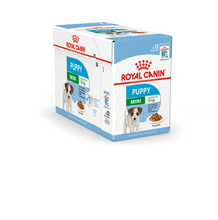 Load image into Gallery viewer, ROYAL CANIN Mini Puppy Wet Food Pouches - 12 x 85g pouches