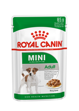 Load image into Gallery viewer, ROYAL CANIN Mini Adult Wet Food Pouches - 12 x 85g pouches