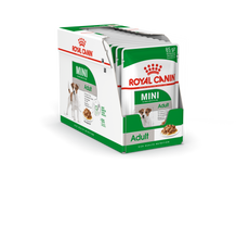 Load image into Gallery viewer, ROYAL CANIN Mini Adult Wet Food Pouches - 12 x 85g pouches
