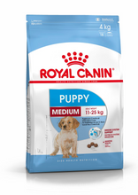 Load image into Gallery viewer, ROYAL CANIN Medium Puppy Dog Food - 4kg or 15kg
