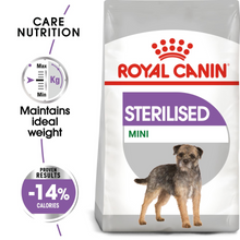 Load image into Gallery viewer, ROYAL CANIN Sterilised Mini Adult Food for Dogs up to 10kg