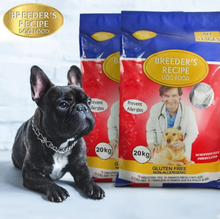 Load image into Gallery viewer, BREEDERS RECIPE GLUTEN FREE Adult Beef Dog Food 8kg & 20kg